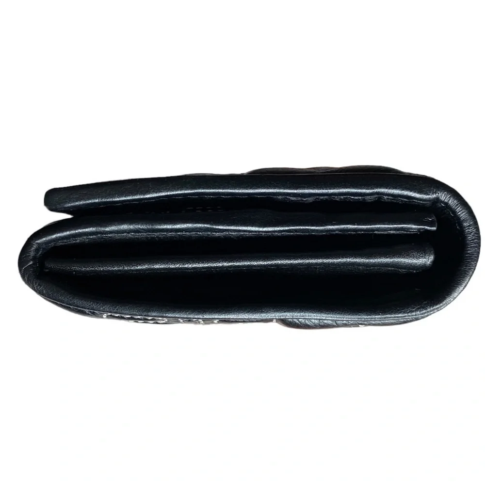 COBO BLU Black Leather Wallet
